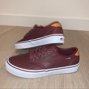 Vans Maroon Leather Ultra Cush Women’s